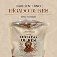 thumbnail image 3 of Aussie Prime | Bolsa de Premios Para Perros | Sabor: Hígado de Res | 300 G | Premios Deshidratados Para Perro | 100% Natural | Premios Para Perro Cachorro Y Adulto | Rico en Proteínas, 3 of 6