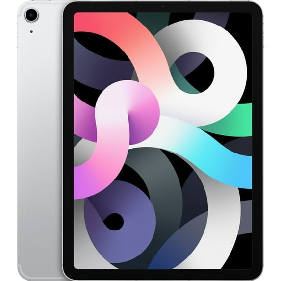 Pre-Owned Apple iPad Air 4 256GB Silver Wi-Fi + Cellular (Latest Model) Scratch and Dent