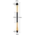 thumbnail image 5 of 20 Pcs Double Head Eyeshadow Brushes Dual Sides Eyeshadow Eye Makeup Sponge Applicators, 5 of 5