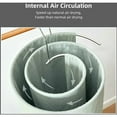 thumbnail image 4 of Stainless Steel Laundry Spiral Hanger For Sheets, Spiral Shaped Drying Rack Space-saving Design, Innovative Design For Wide Application, 4 of 5