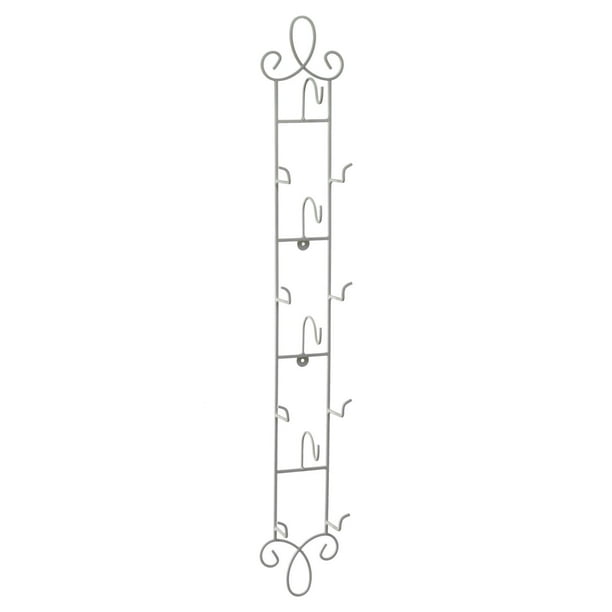 Tripar Augusta Vertical Antique White Cup Saucer Wall Rack Display Stand Walmart Com Walmart Com