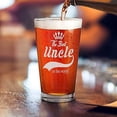 thumbnail image 3 of Shop4Ever The Best Uncle In The World Laser Engraved Beer Pint Glass Promoted to Uncle (16 oz.), 3 of 4