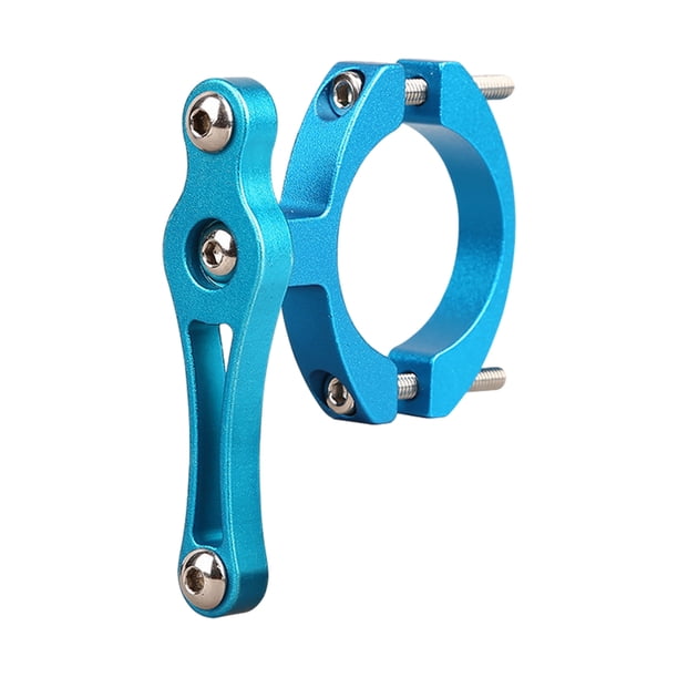 Greeniant Soporte adaptador para botella de bicicleta, aleación de aluminio, fácil de instalar, 2 uds. Ciclismo azul