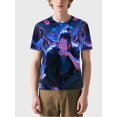thumbnail image 2 of T-shirt short sleeve round neck summer casual loose P1627, 2 of 5