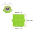 thumbnail image 2 of Unique Bargains 10mm Chain Roller Pulley Tensioner Wheel Guide Convex Type for Bike Sliding Door Green, 2 of 6
