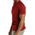 thumbnail image 7 of bnaln Mens Short Sleeve T-Shirts Fashion Casual Front Placket Basic Henley T-Shirts Summer V-Neck Shirt with Pocket, 7 of 7