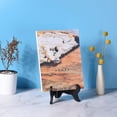 thumbnail image 6 of Uxcell 7" Easel Plate Holder Wooden Folding Display Stand Brown for Decorative Picture Frame 3 Pack, 6 of 7