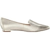 Nine West Abay Flat Gold