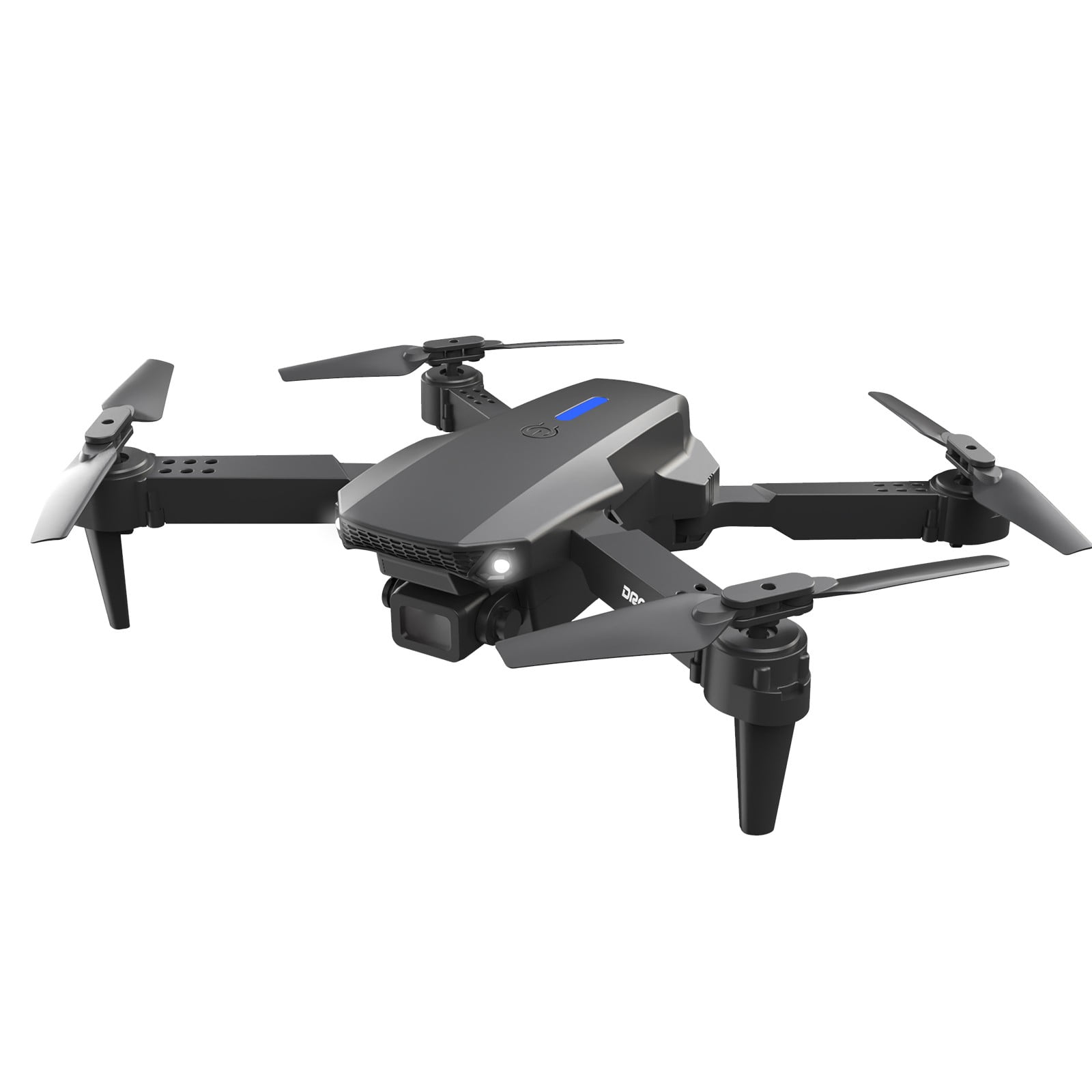 Gnmfd Folding Drone with OpticalFlow Positioning, Altitude Hold, Gesture Control, 360° Flip, Headless Mode, RC Quadcopter, Spare Blades & Storage Bag, Foldable Mini Drone for Travel & Beginners