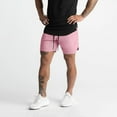 thumbnail image 2 of AXXD Pink Sweat Shorts Men Summer Quick Dry Athletic Shorts Basketball Workout Running Gym Training Shorts Father's Day Gift, 2 of 5