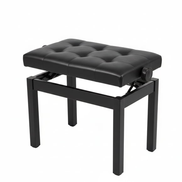 axGear Piano Bench Adjustable Height with Padded Cushion Music Player Chair