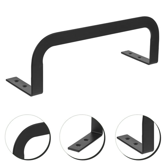 Topbathy Black Metal Mattress Slide Stopper Non-Slip Mattress Holder Bedding Accessory