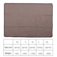 thumbnail image 2 of Cooling Pads For Dogs Dog Cooling Mat Ice Silk Coffee 1Pack, 2 of 6
