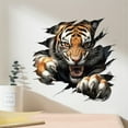 thumbnail image 4 of 3D Visual Tiger Stickers For Home Decoration Easy Application Durable Living Room Adornment Ideal Interior Design, 4 of 8