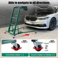 thumbnail image 3 of Garvee Heavy-Duty Automotive Creeper, Adjustable 48" to 66" Height, 400 Lbs Capacity, Foldable with 4 Swivel Casters, Ideal for Home Garage & Workshop, 3 of 6