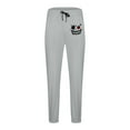thumbnail image 4 of LIBRCLO Mens Sweatpants with Pockets Outdoor Running Workout Jogger Pants Halloween Graphic Sweatpants Elastic Bottom, 4 of 4