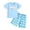 Z03-Blue, variant on Toddler Boy Outfits Clothes Children's Summer Cotton Tropical Printed Short Sleeve Training 1t 2t 3t 4t 5t 6t New Born for Twins Kids Casual 2-Piece Set