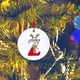 thumbnail image 4 of Decoraciones Del Árbol de Navidad con 26 Letras Del Alfabeto, Rojo Acrílico Fawn Colgante Ornamentos para el Hogar, Decoración Personalizada Del Árbol de Navidad para la Temporada de Vacaciones, 4 of 4
