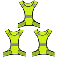 thumbnail image 1 of Likrtyny Chaleco Reflectante Destacado Chaleco Seguridad Transpirable para Correr Noche (amarillo), 1 of 5
