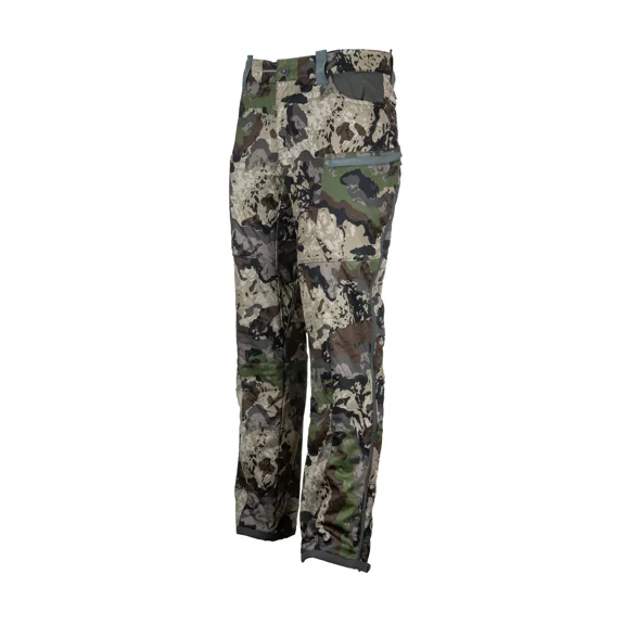 Pnuma Outdoors Alpha Vertex Pant, Windproof Waterproof Hunting Pants, Primaloft Insulation, Caza LT, Easy On/Off, Durable Nylon Cuffs, Five Pockets (AV-PT-CZ-LT)