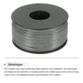 thumbnail image 3 of Uxcell 26AWG Stranded Wire Hookup 50M/164ft Grey Electrical Wire UL1007 Spool, 3 of 6