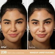 Maybelline Fit Me Matte + Poreless Liquid Foundation Makeup, 238 Rich Tan, 1 fl oz