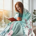 thumbnail image 2 of LHSHID Sister Blanket Soft Flannel Lightweight Breathable Skin Friendly All Seasons Perfect Sister Gifts for Women Birthday Mother''s Day Holidays 30x40in, 2 of 6