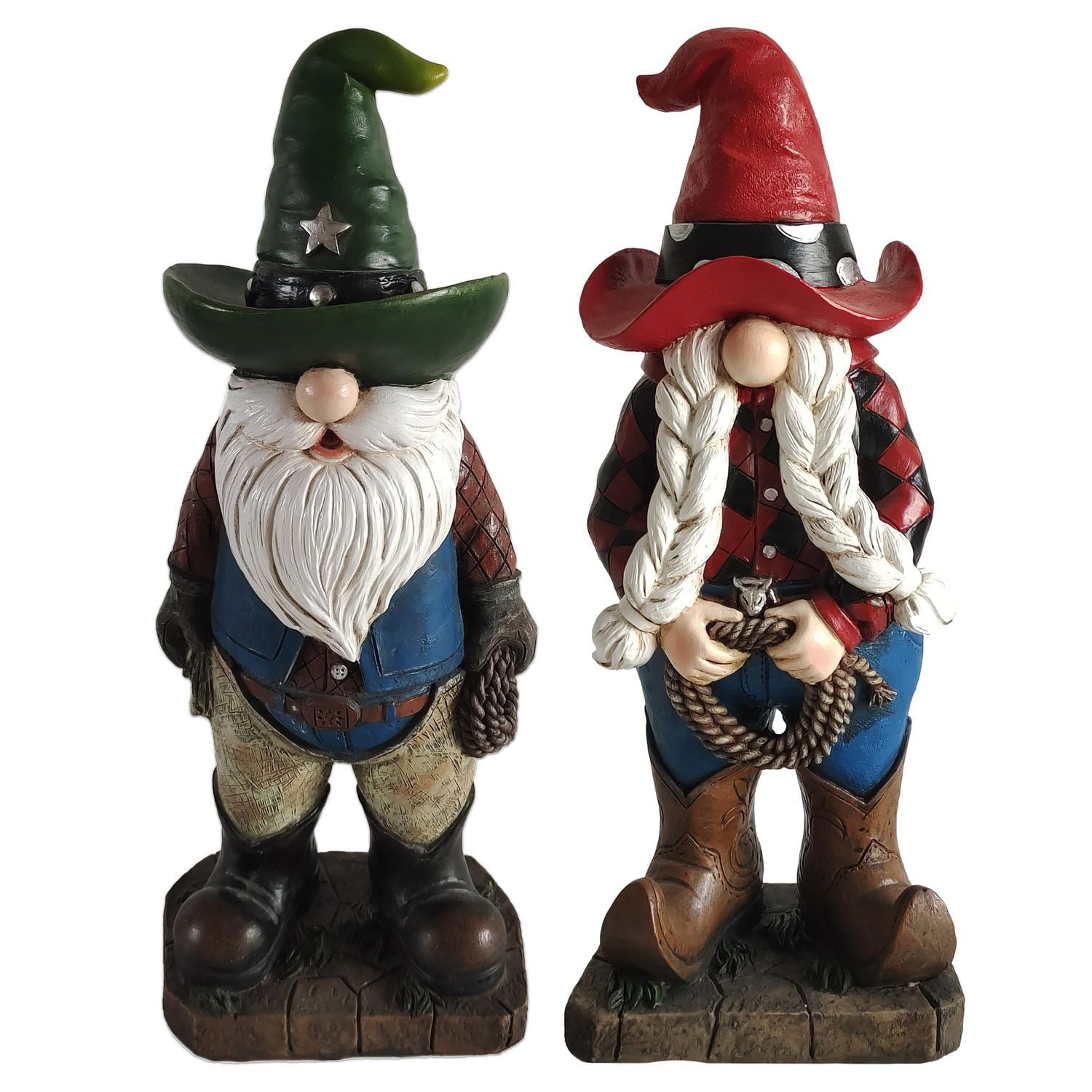 Grands Gnomes De Jardin 21 Pouces – Saint-Valentin, Différents Styles, Multicolores, MGO