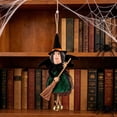 thumbnail image 5 of Halloween Decoration Witch Hanging Ornaments for Small Tree, Cute Holiday Party Indoor Home Decor, 5 of 6