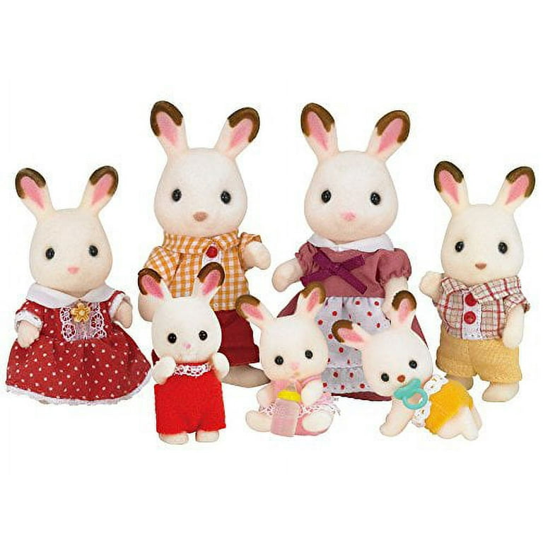 Sylvanian Families® Figurine jumeaux lapins chocolat 5420