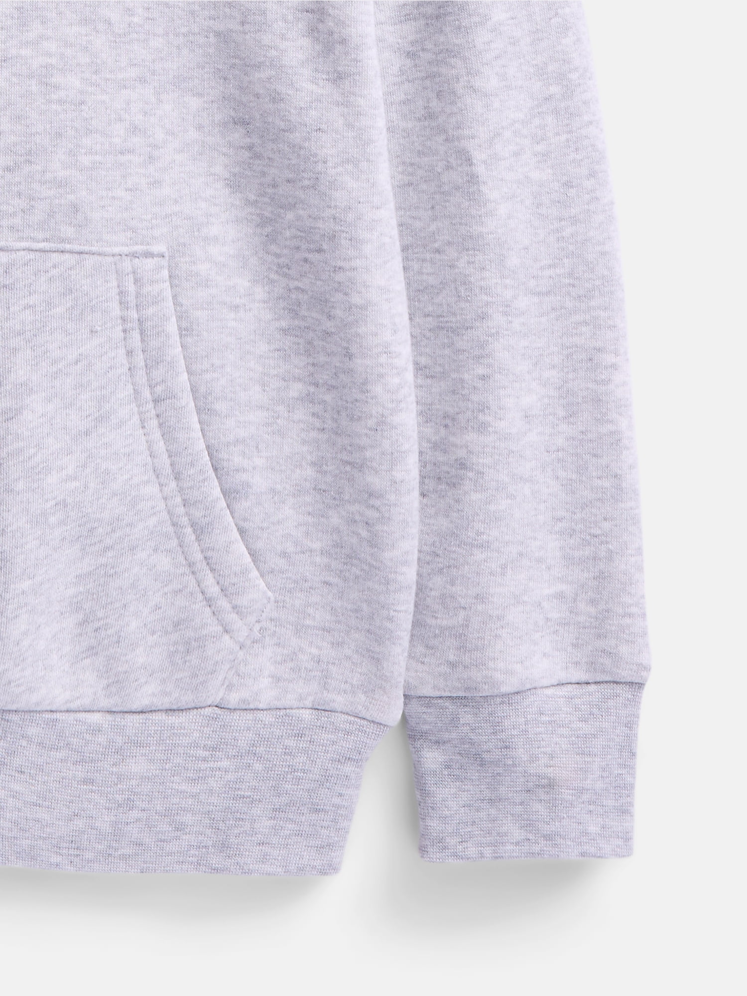 Wonder Nation Girls' Pullover Fleece Hoodie, Sizes 4-18 & Plus