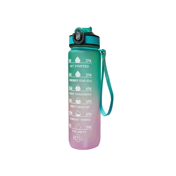 Fall Savings!Water Bottles with Straw,Large Kettle,Water Bottle Graduated Color Travel Water Bottle for Sports & Outdoors,Reusable Big Water Bottle Gym Water Bottle Gifts for Men Women Cute Stuff