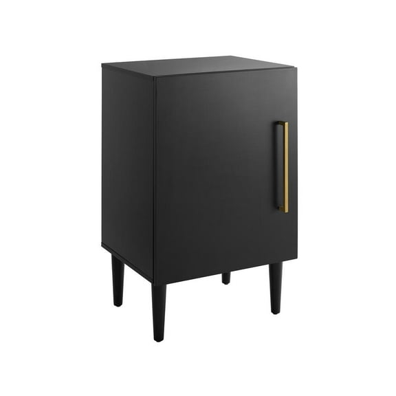 Crosley Everett Record Player Stand-Color:Matte Black
