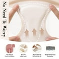thumbnail image 4 of Aooho Camel Toe Cover Thong Camel Toe Proof Underwear CamelToe Hider Built in Latex Cover to Hide Feminine Lines-2PACK（The size is one size smaller）, 4 of 6