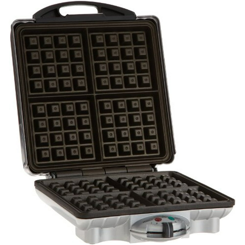 CucinaPro 1452 Belgian 4 Square Waffle Iron