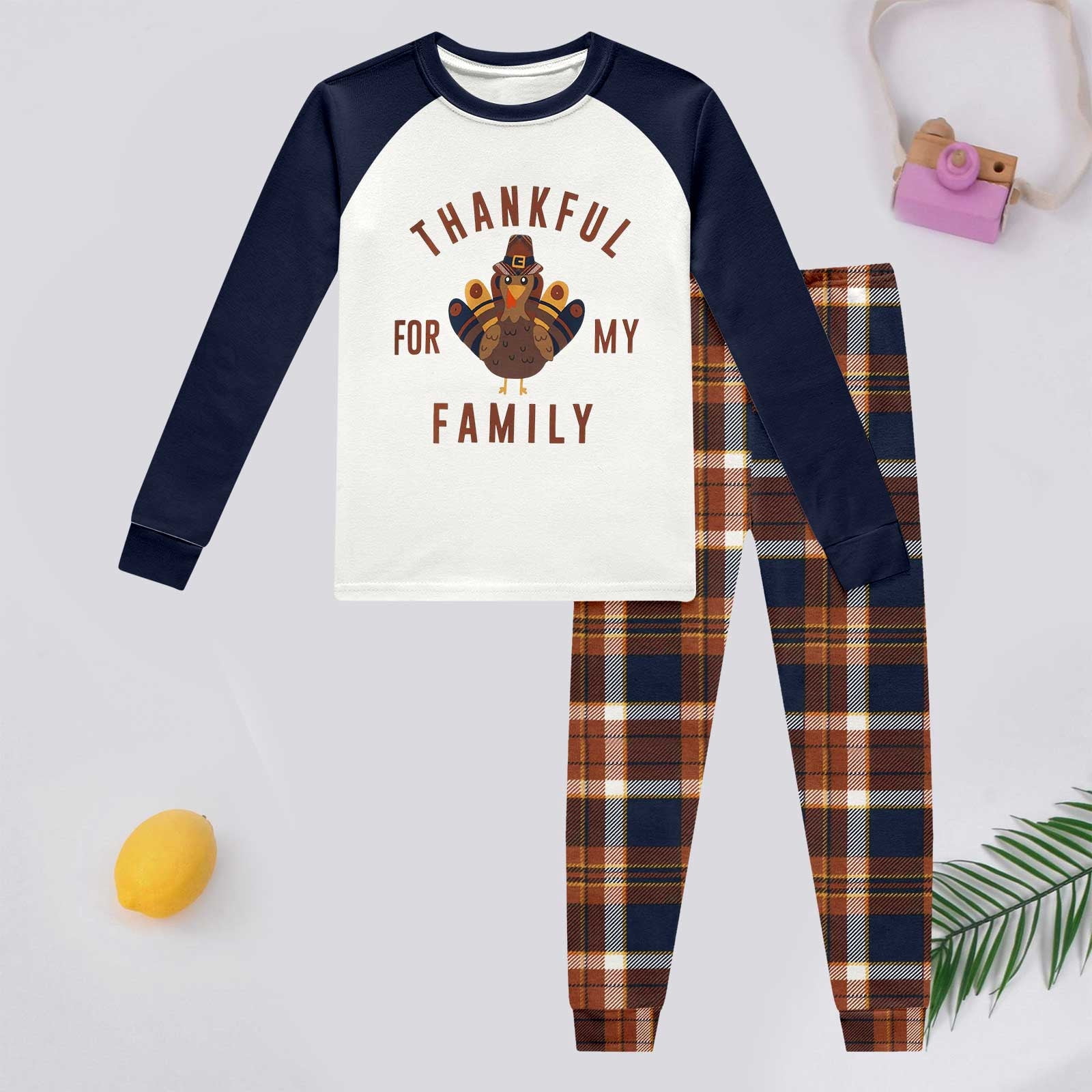 Tisuna Fall Pajamas Set For Kids Boys Soft Graphic Print – picture 5