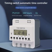 Digital Timer Switch Relay KG316T AC220V 100A Electronic Programmable Timer