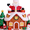Multicolor, variant on Firstness 6ft Christmas Inflatables, Snowmen Penguin Christmas Tree Gift Box with LED Lights Xmas Blow ups for Outdoor Yard Party Decorations