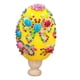 thumbnail image 3 of Pascua DIY Lentejuelas Huevo Artesanía Adornos de lentejuelas Juguetes hechos a mano duraderos Arcilla polimérica de nieve Huevos de Pascua para mesa Amarillo perfecl el huevo de Pascua, 3 of 8