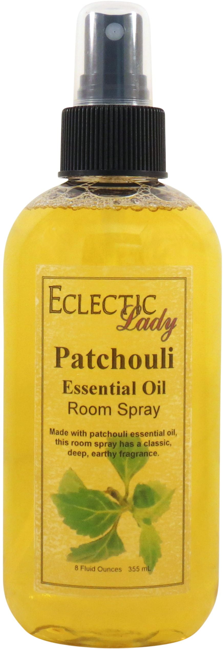 Patchouli Room Spray by Eclectic Lady, 8 Ounces, Fragrant Aromatic Room ...