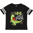 thumbnail image 3 of Inktastic 100 Days of School Cute Green Dinosaur Boys or Girls Toddler T-Shirt, 3 of 5