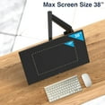 thumbnail image 2 of Desky Single Monitor Arm - Black, 2 of 10