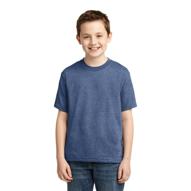 Jerzees Boys Short Sleeve 50/50 Cotton/Poly T-Shirt. 29B
