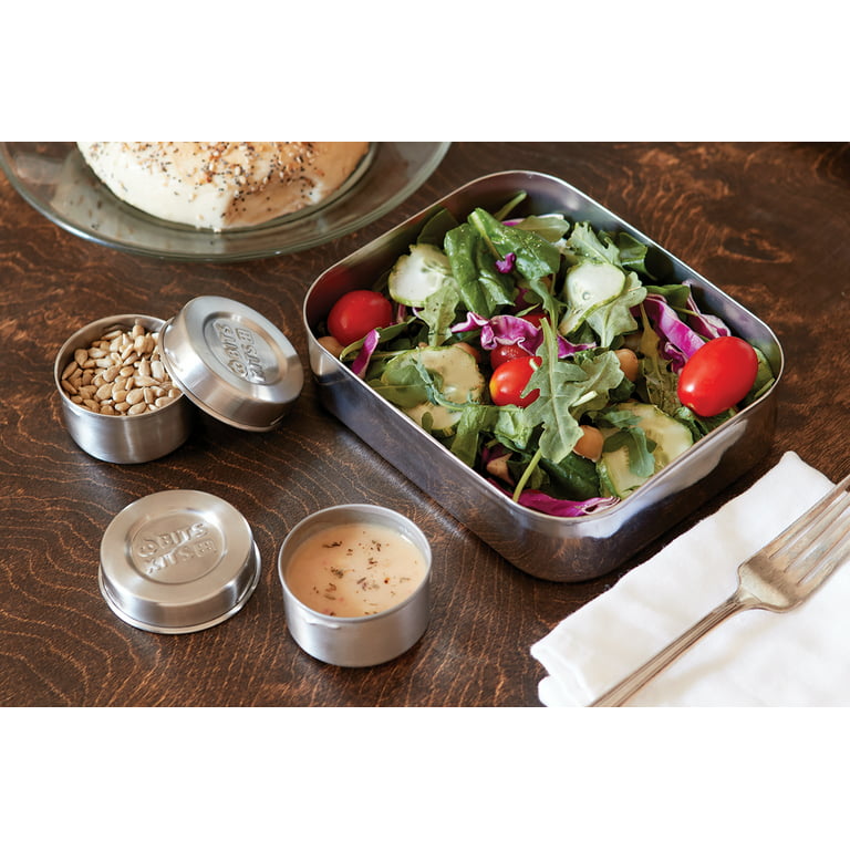 Bits Kits on the Go Snack Set, Stainless Steel Reusable Food