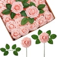 thumbnail image 1 of InnoGear 50 Piezas de Rosas Artificiales de Espuma con Tallo, 1 of 8