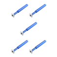 thumbnail image 2 of Eigraketly Golf Groove Sharpener Aleación de aluminio Mango antideslizante Herramienta de limpieza de cuña Azul Azul 5piezas Eigraketly CBP224434, 2 of 6