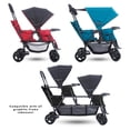 thumbnail image 2 of Joovy Caboose Rear Stroller Seat Accessory, Red, 2 of 2