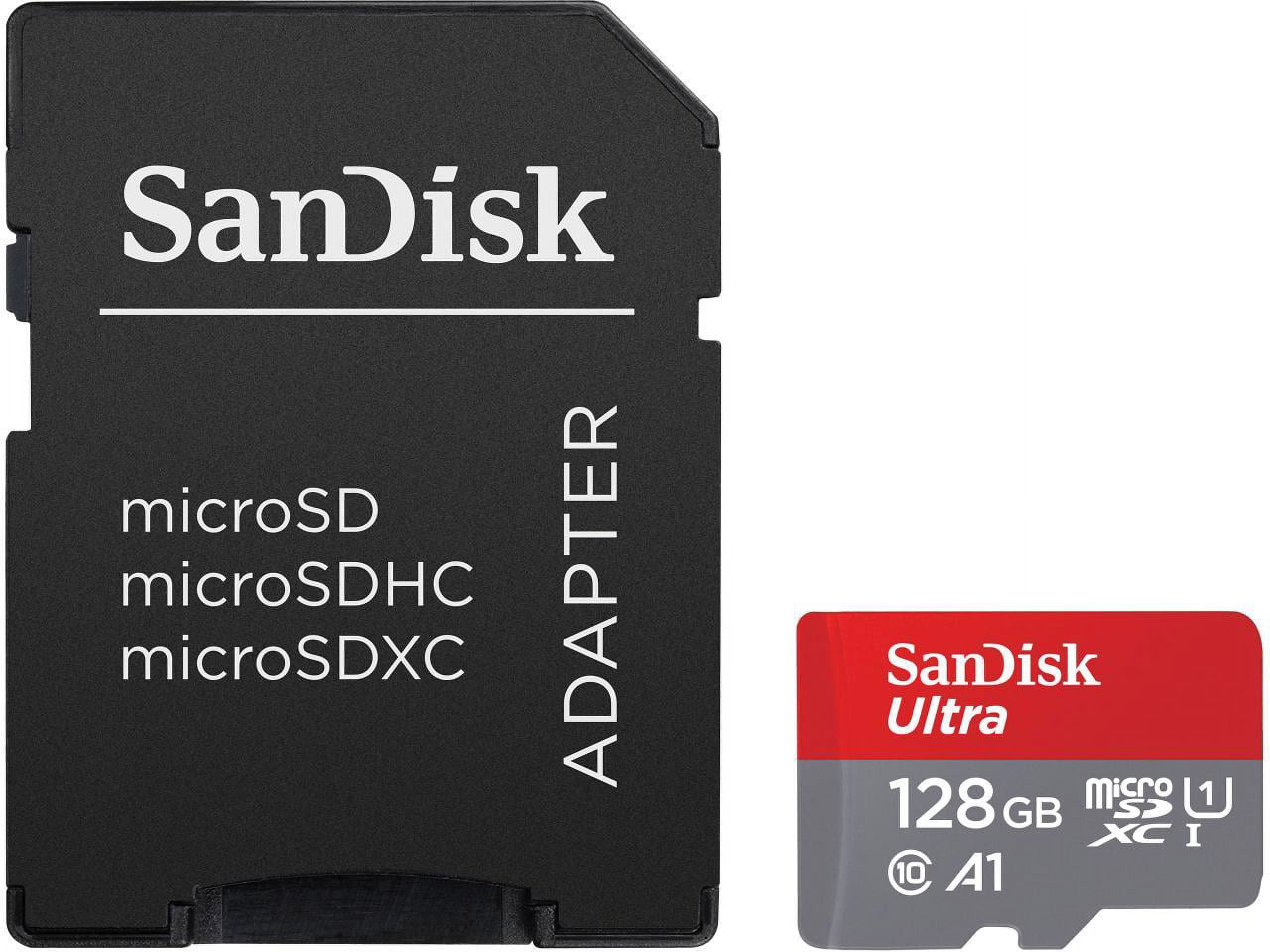SanDisk 128GB Ultra microSDXC A1 UHS-I/U1 Class 10 Memory