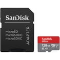 thumbnail image 2 of SanDisk 128GB Ultra microSDXC A1 UHS-I/U1 Class 10 Memory Card with Adapter, Speed Up to 140MB/s (SDSQUAB-128G-GN6MA), 2 of 5