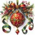 thumbnail image 1 of 5D DIY Taladro Kit Navidad Del Arte 40x40cm, 1 of 9